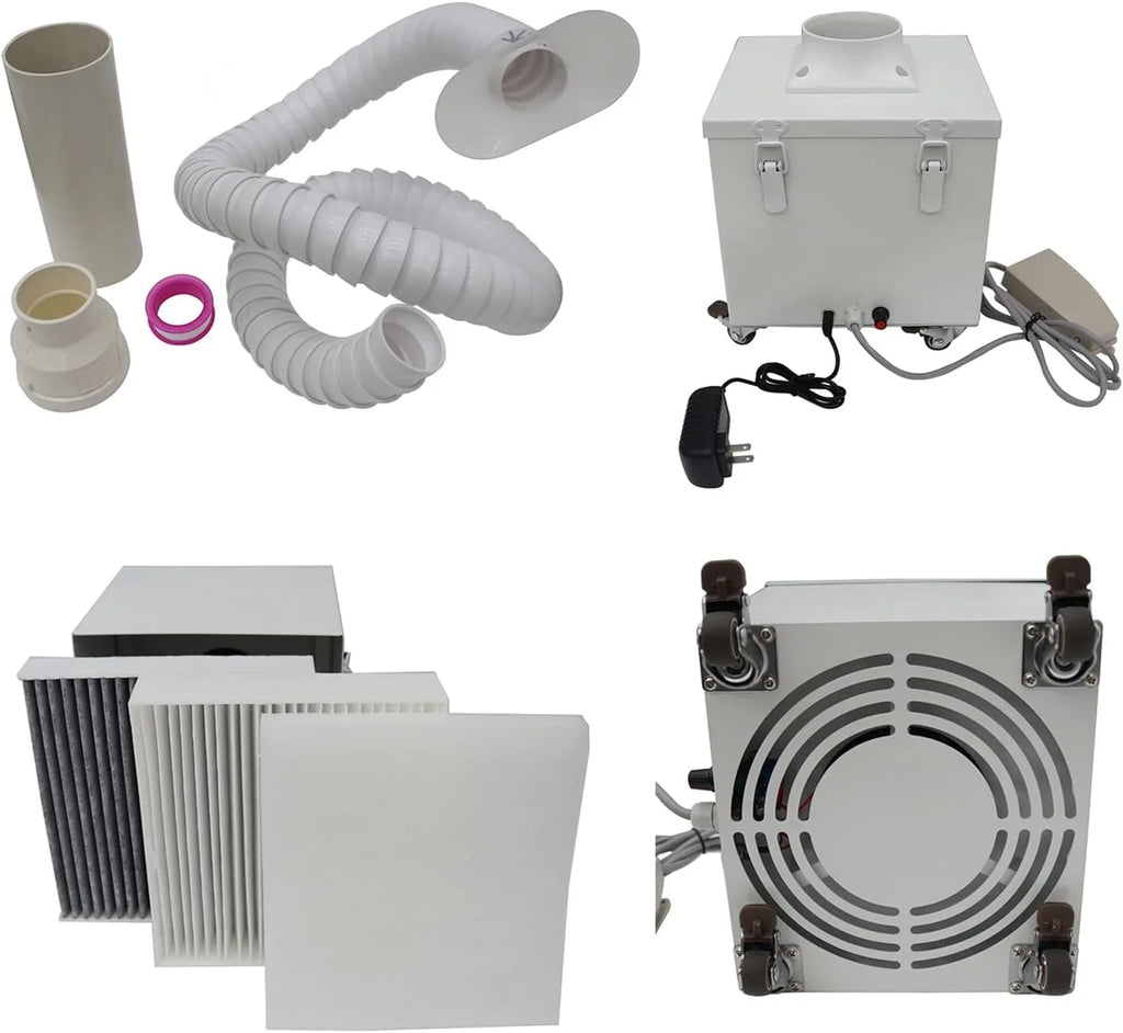 Dry Purifier Portable 12V Fume Smoke with Smoke Extractor Welding Purifier Switch Welding Foot
