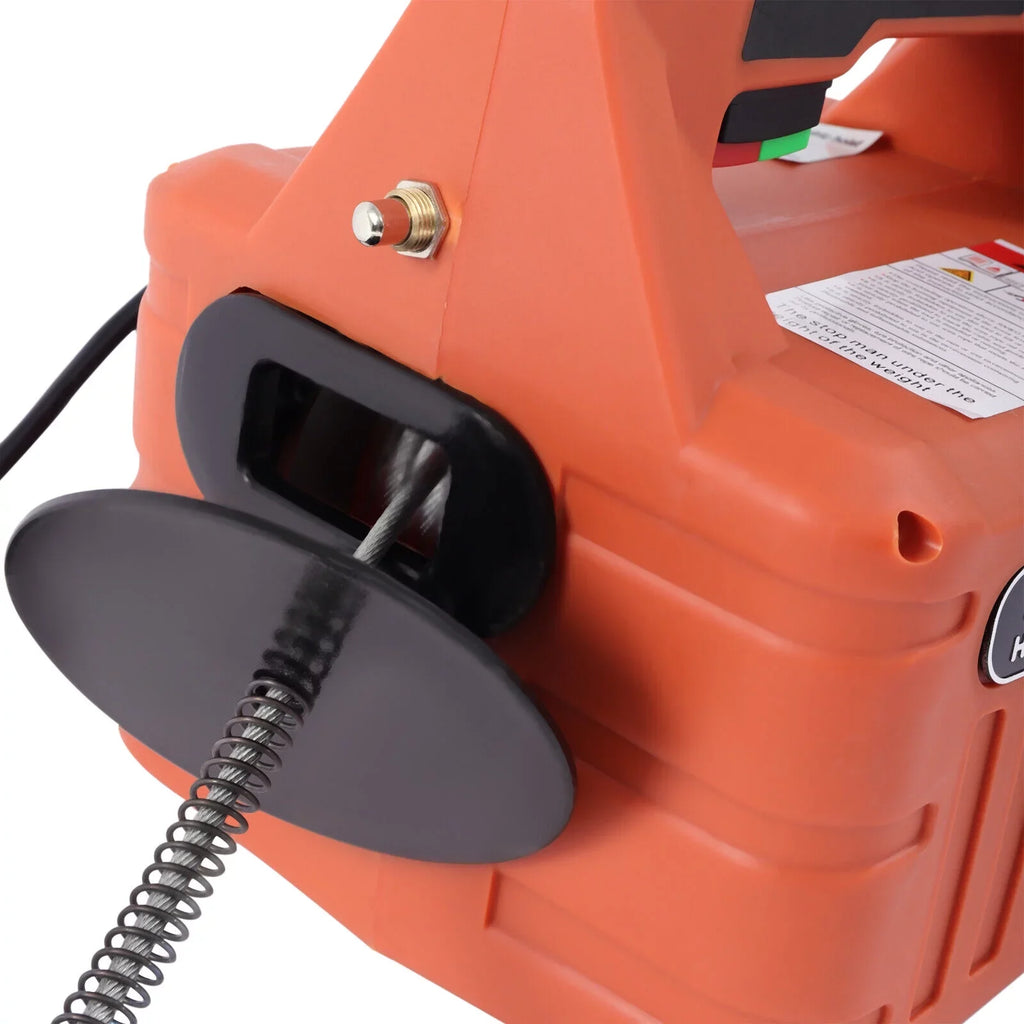 Wireless 110V Remote 200KG/440LBS 3-in-1 Heavy Crane Winch Lift Control 62ft Portable Duty ZhdnBhnos Electric w/ Hoist