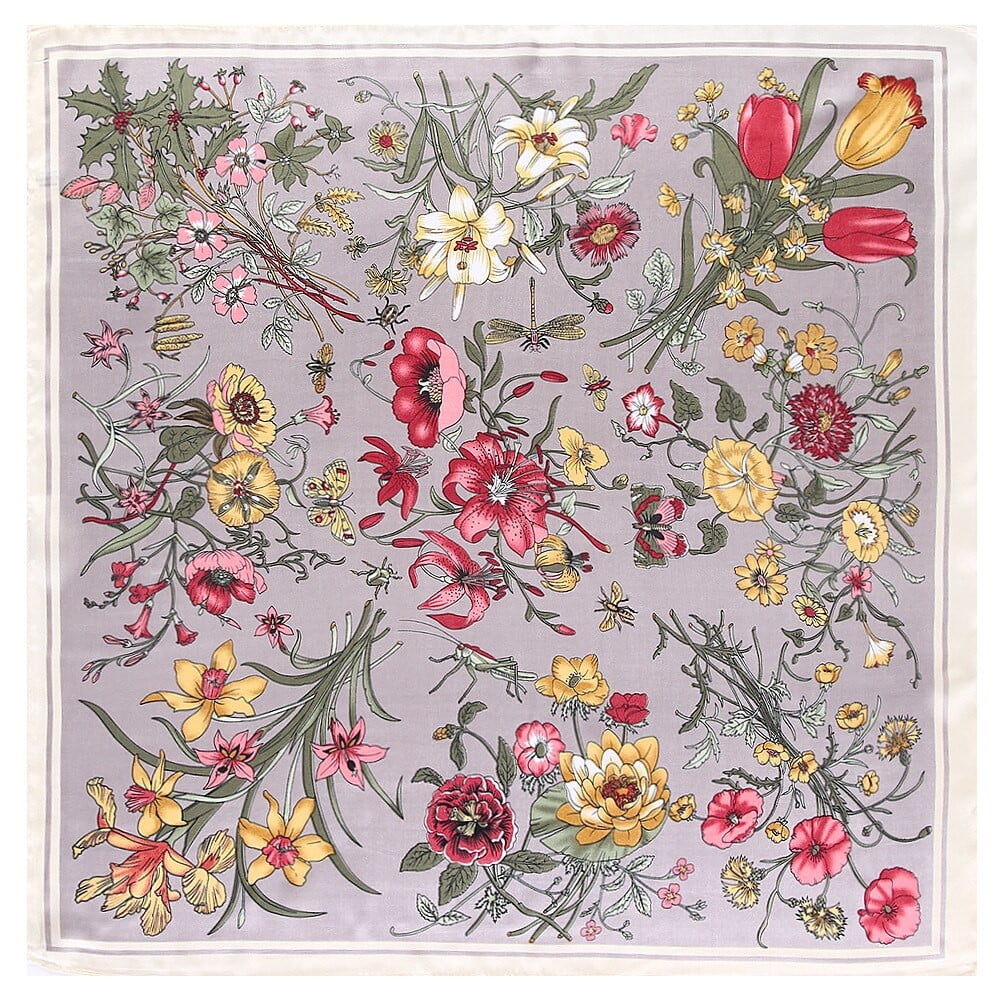 130 for Fashion Shawl for Women Wedding cm) Shawl 51x51'' GOODS Silk Wrap Travel Scarf and Beige Evening Shawl (130 Tops STP Botany *