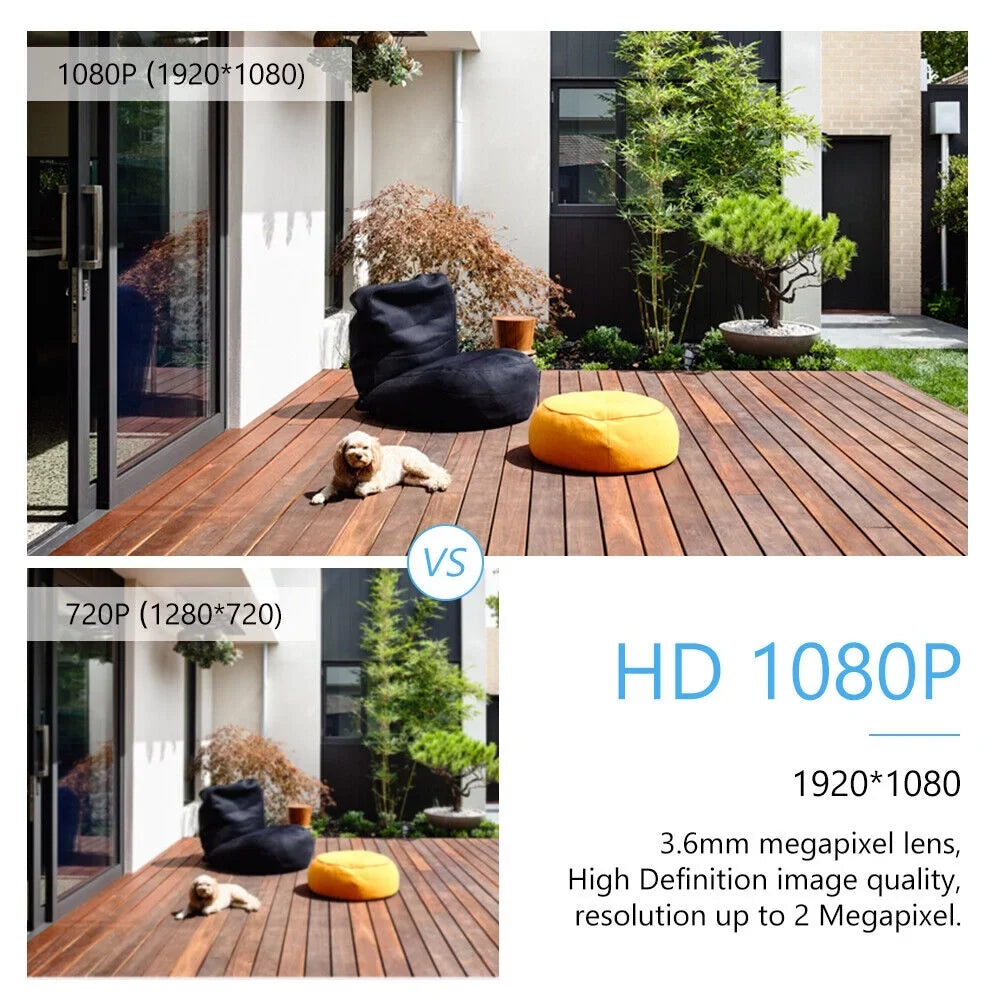 Recorder Video High Phone Office 8 setup Set and DVR Home Definition for P2P Monitoring KKmoon Camera Full Recording Remote