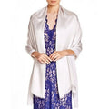 Gray Scarf, Echo Wrap $98 Hammered