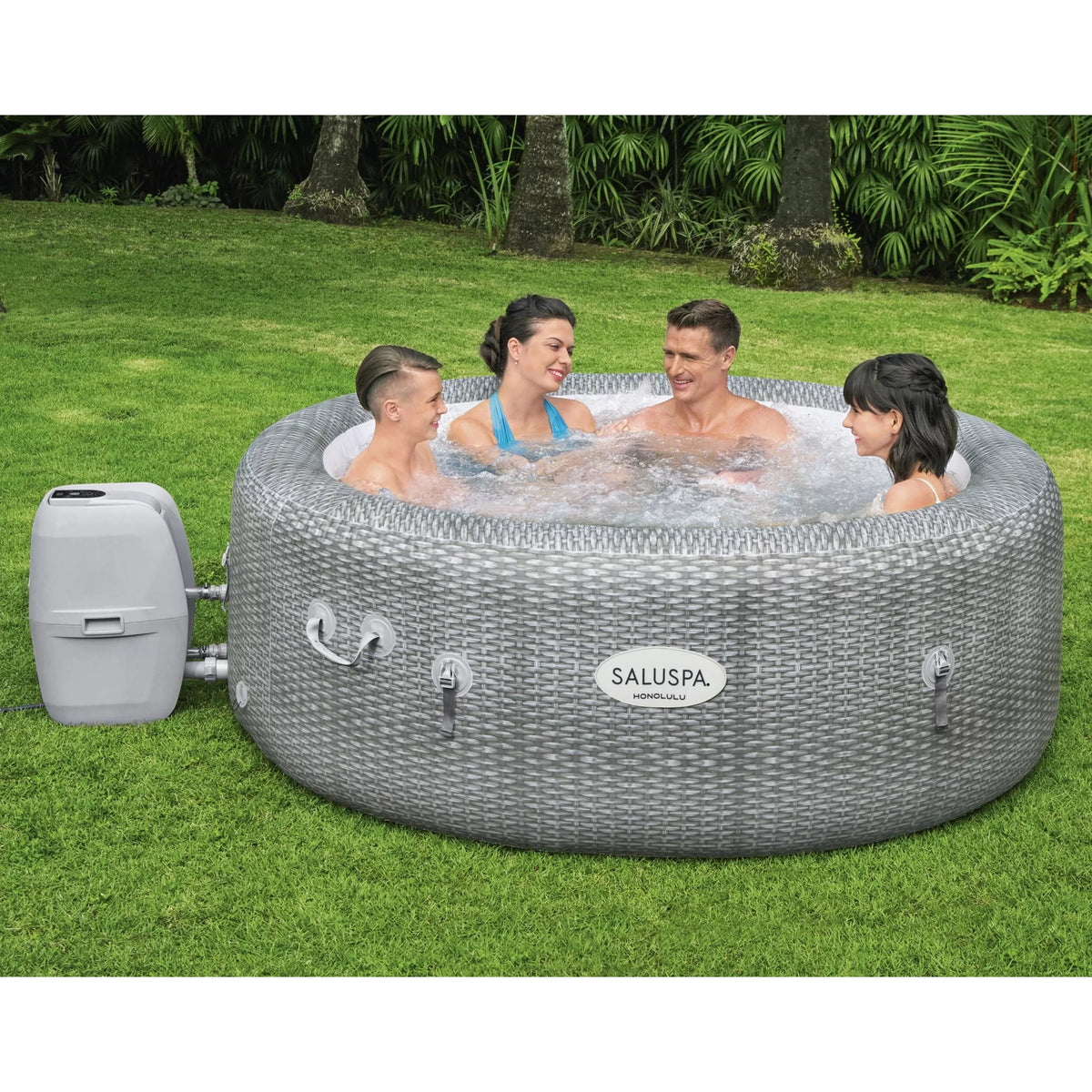 Seats and AirJet Hot Tub Honolulu Removeable Intex SaluSpa PureSpa Bestway