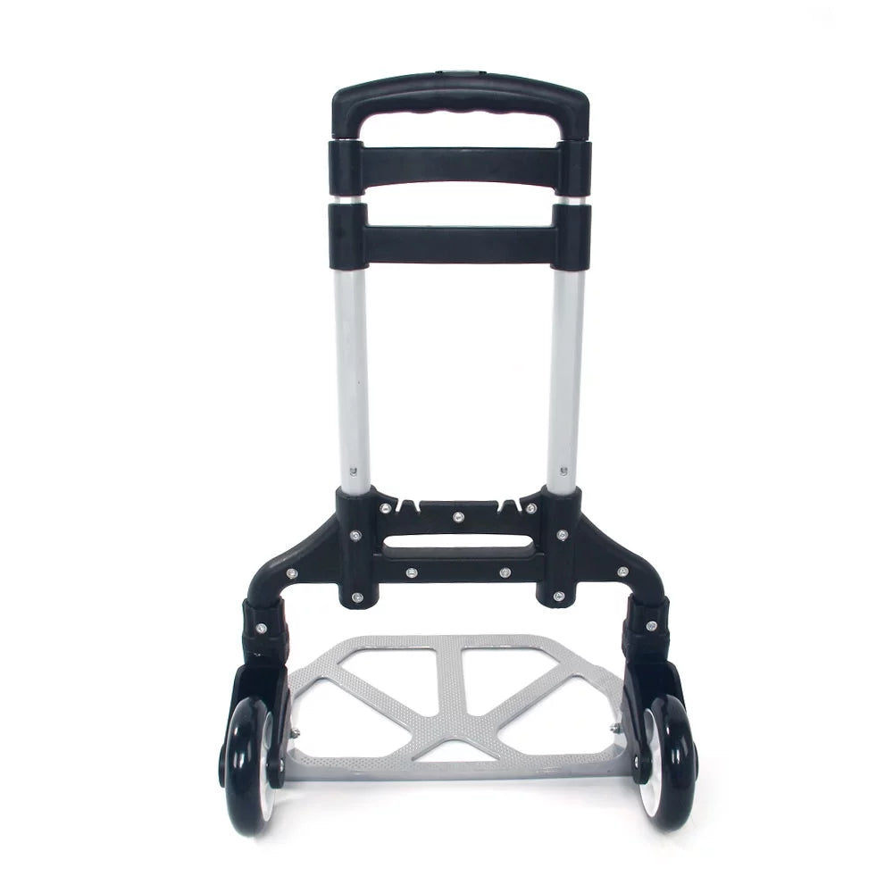 Foldable Trolley, Luggage, Carry Telescopic with Portable Black Rod, for GoDecor