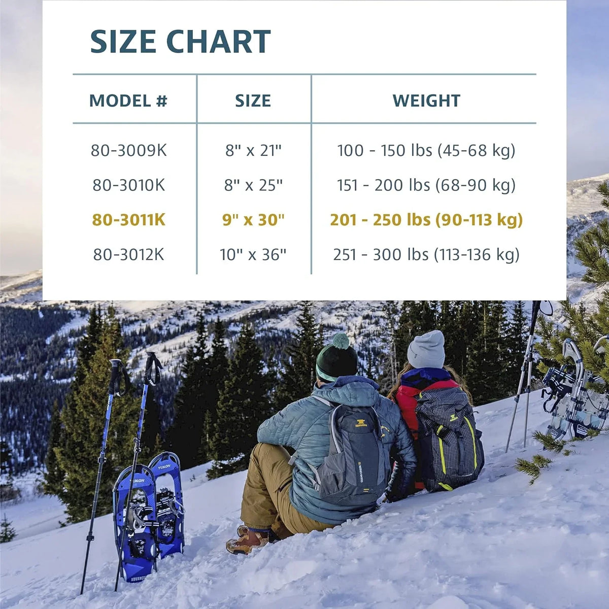 Advanced 930 Snowshoe Charlies Kit,