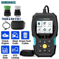 Tools RD801 Scanner Heavy Reset OBD2 Diagnostic Code Oil Duty Truck Reader Romondes Diesel Scanner Truck DPF