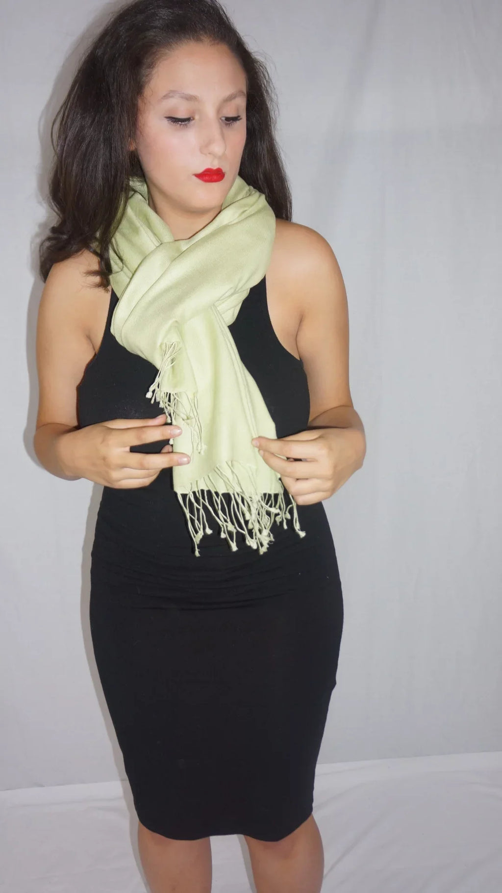(Mint Green) Scarf/Scarves/Shawl/Shawls/Stole/Wrap/Pashmina Shawl/Cashmere/Cashmere Scarf/Wool/Silk Scarf/Pashmina
