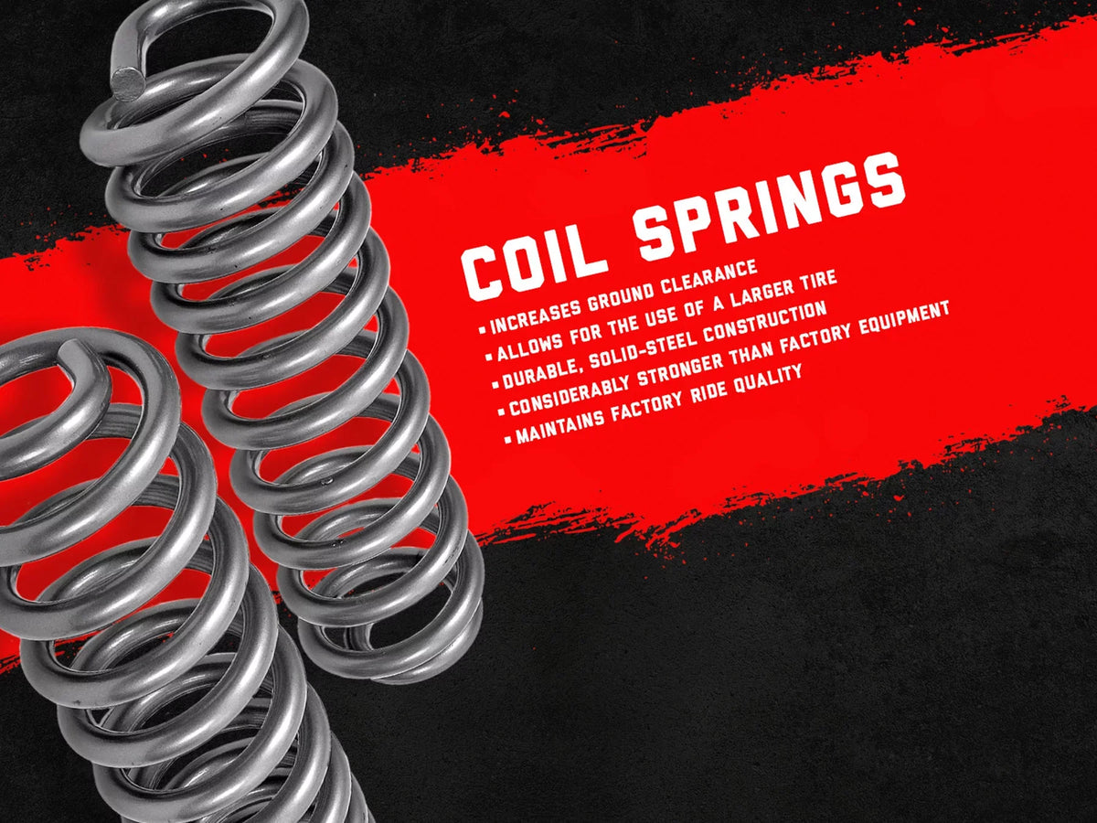 Coil 1980-1996 Suspension Bronco Country 1.5" (fits) Kit / Springs | 9265 Rough F150 | Leveling 4WD
