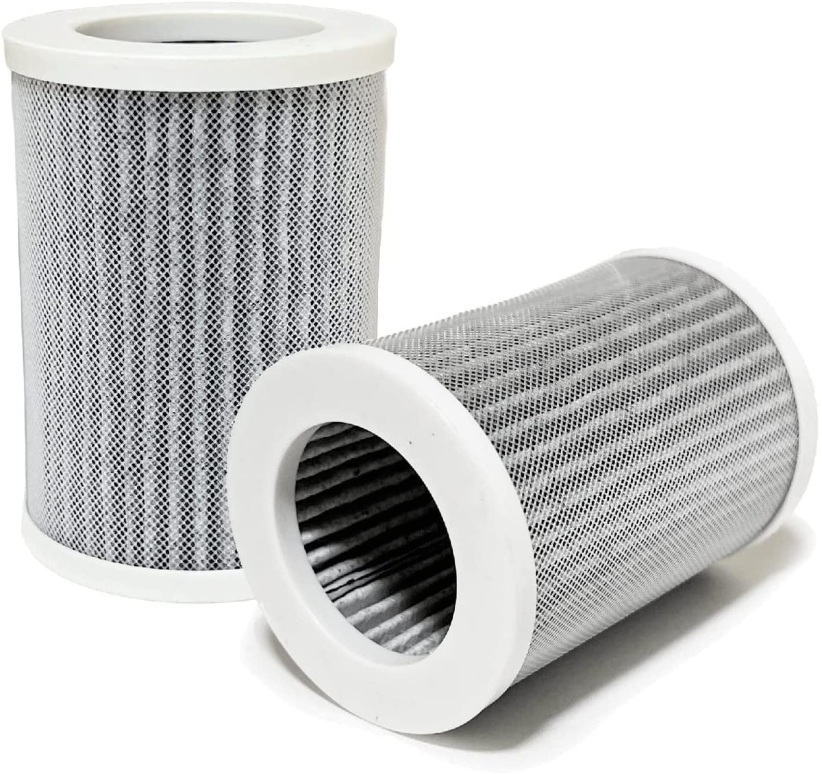 (PEPERSAP), Mini HEPA Portable Carbon Compatible Pure Replacement Purifier with Packs Filters 8 Enrichment Air 3-in-1 True with Activated Purezone
