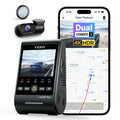 4K+2K GPS, with & A229 lb STARVIS Camera 2 Car Front Dashcam Dual VIOFO IMX675 2CH Rear 2 Pro IMX678