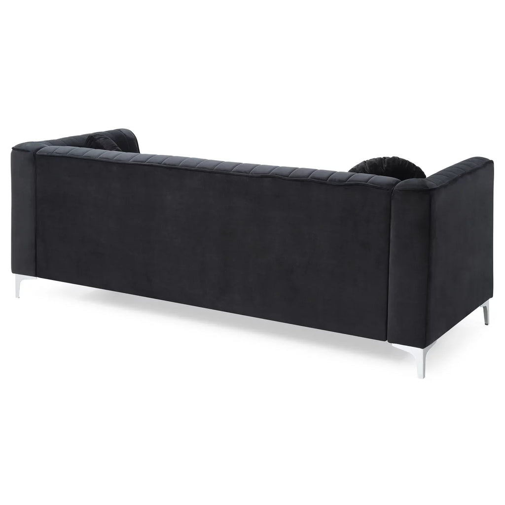 ) ( 2 Boxes Black Southwestern Homestock , Style G793A-S Sofa