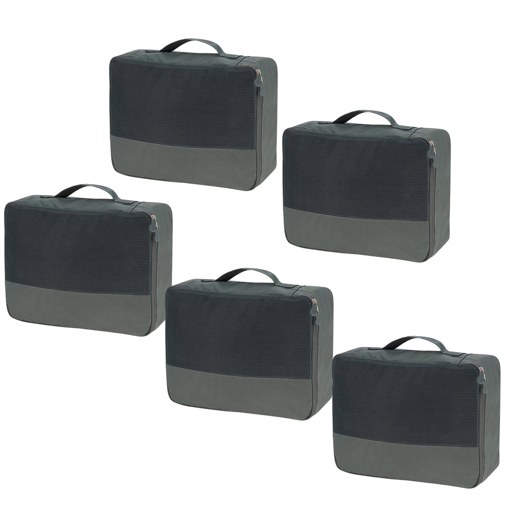 for Set Travel 7Penn Organizers Packing Luggage 5pk Premium Cubes - Black