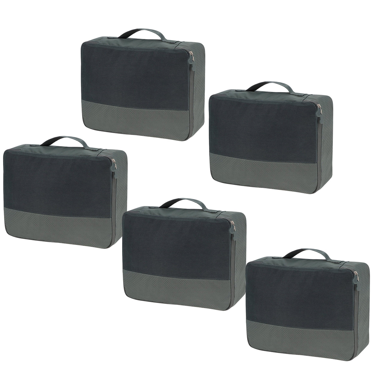 for Set Travel 7Penn Organizers Packing Luggage 5pk Premium Cubes - Black