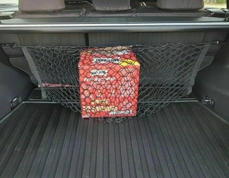 2023-2024 bZ4X Cargo – Nets Car Organizer Vehicle TOYOTA SUV Carrier bZ4X Qty)Trunk Mesh Cargo – Trunk Nets EA(2 for Style Storage with Compatible for Envelope TOYOTA Premium EACCESSORIES Organizer –