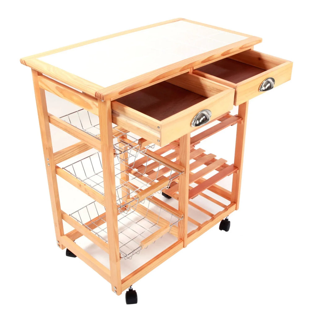 Large Commodity Cars Household Seyurigaoka Rack, Capacity Shelf Dining Storage