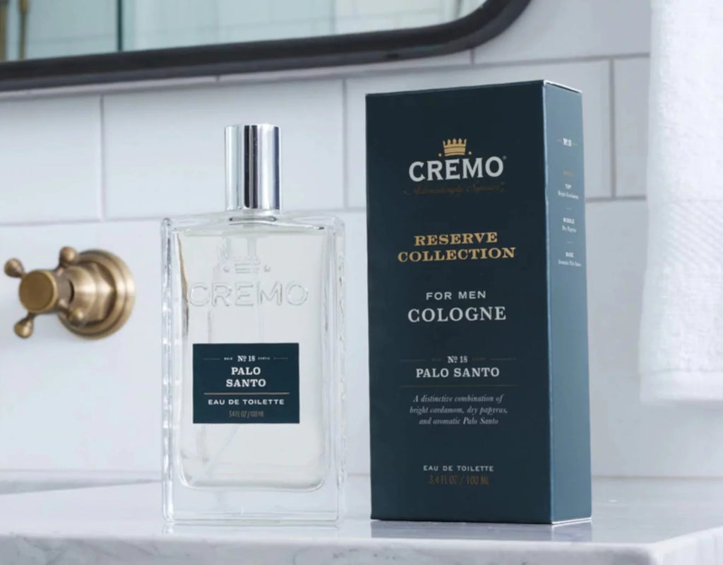 18 Oz. Men Cremo Santo, Cologne Fl. Collection 3.4 For Reserve Palo No.