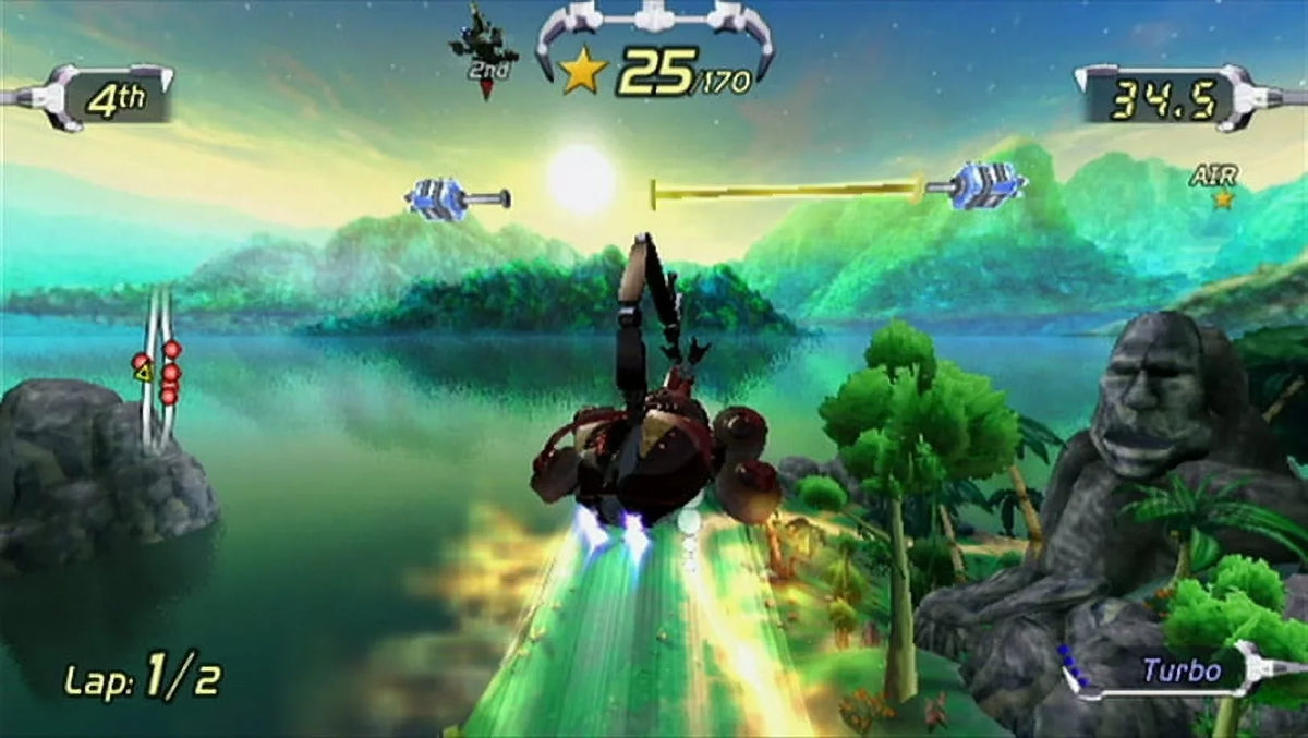Wii Trick Nintendo Racing Excitebots: -