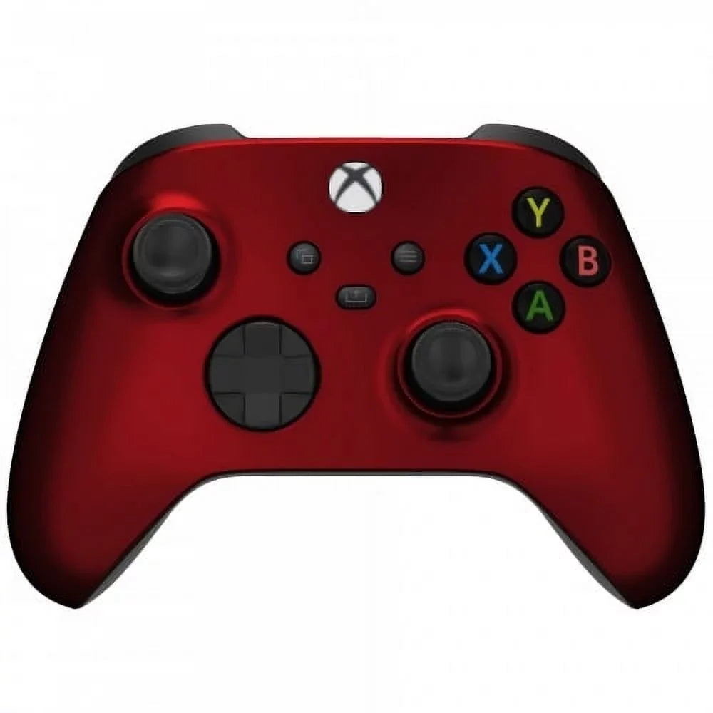 Soft Modded Rapid LED Controller With X White Custom Xbox Touch Fire Red