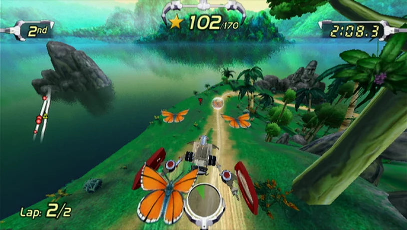 Wii Trick Nintendo Racing Excitebots: -