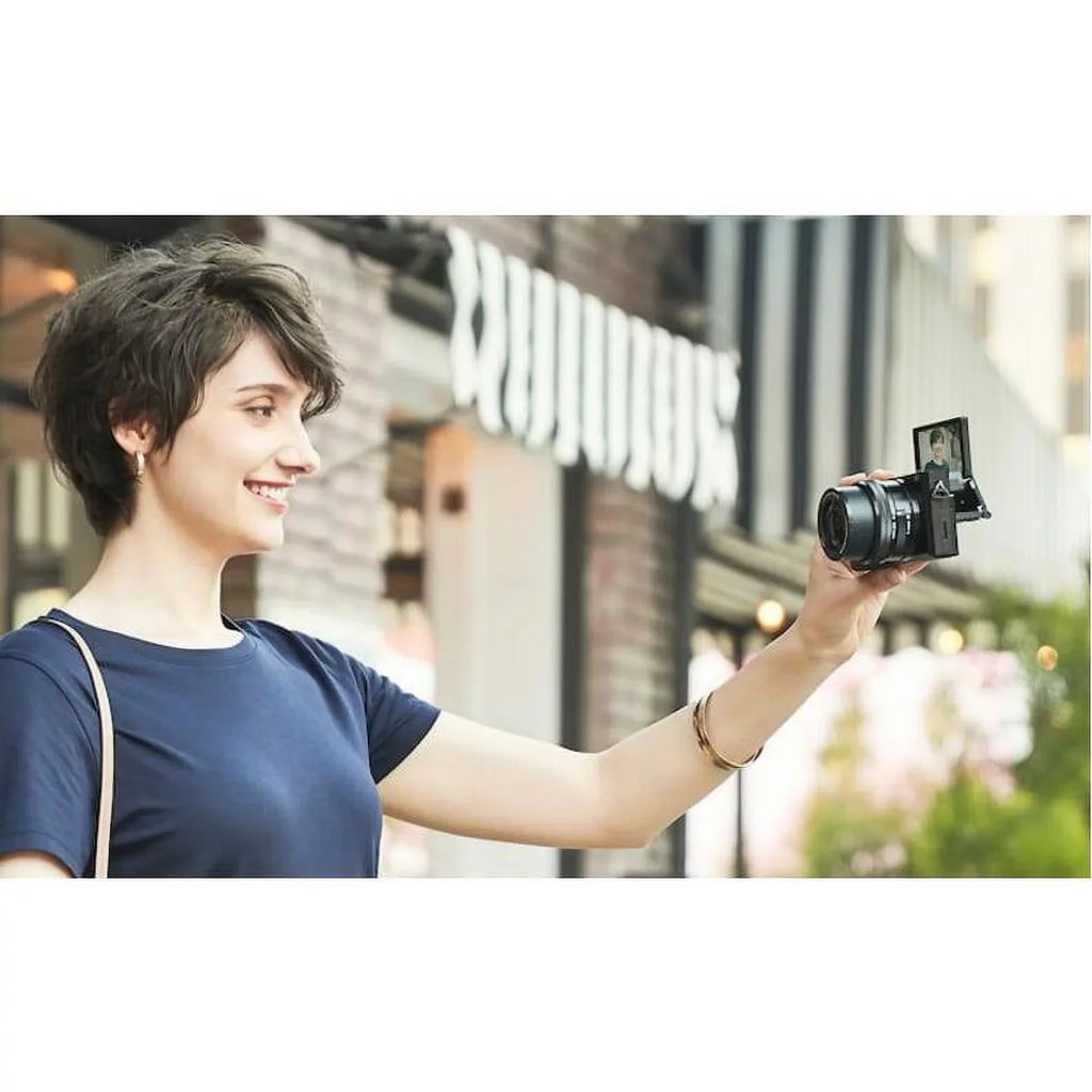 Alpha Megapixel Body Sony Black Camera ��6100 Mirrorless 24.2 Only,