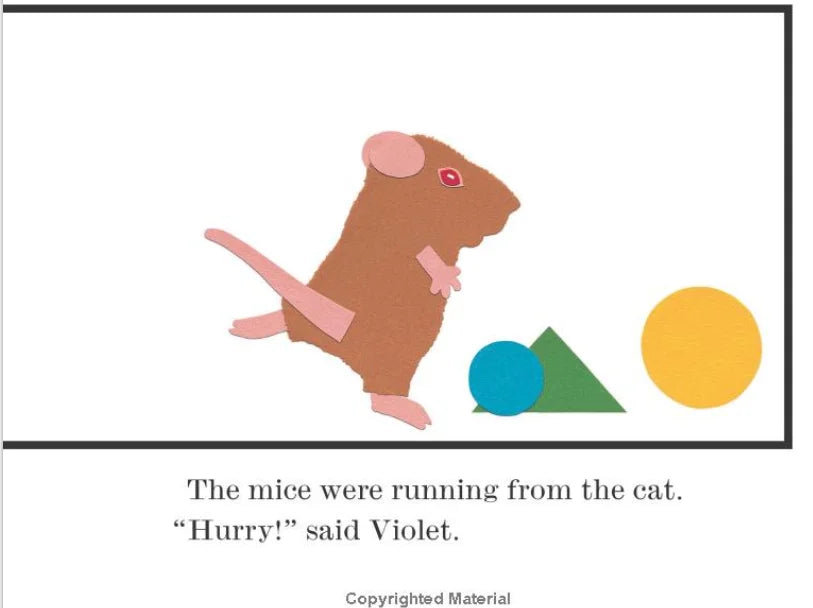 the them! three and Shapes that shapes color Paint, by Count, with Stoll mixing, Collection) (Hardcover Mouse Mouse about mice learn 123s Mouse Ellen colors, animals and Walsh chase