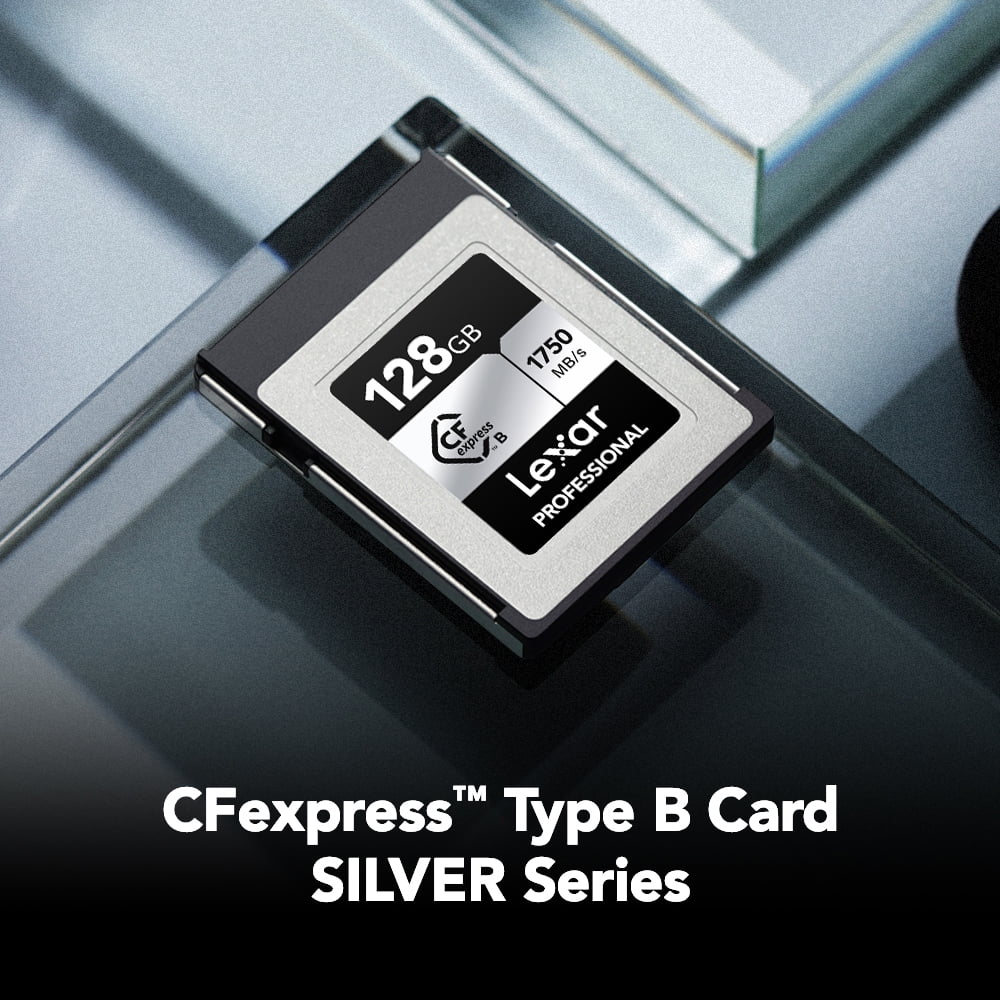CFexpress Card 128GB 2 CFexpress Type Series SILVER and Lexar Card Card Professional 520 128GB Gen LCXEXSL128G-RNENG Type 1667x LRW B/SD SDXC B USB Memory with Memory Bundle Reader 3.2