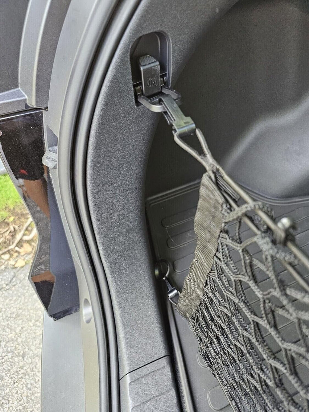 2023-2024 bZ4X Cargo – Nets Car Organizer Vehicle TOYOTA SUV Carrier bZ4X Qty)Trunk Mesh Cargo – Trunk Nets EA(2 for Style Storage with Compatible for Envelope TOYOTA Premium EACCESSORIES Organizer –