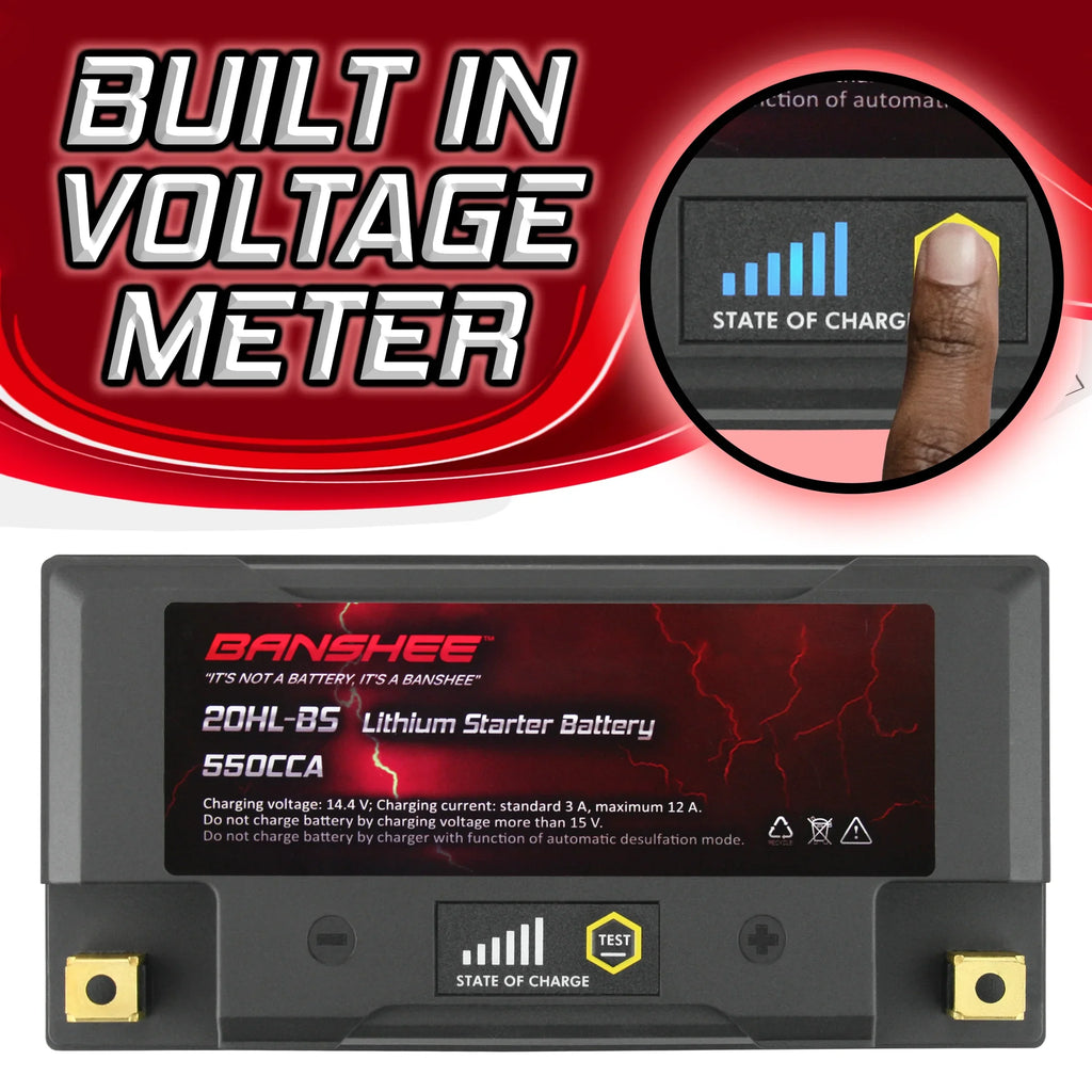 2016 to Sea-Doo 2016 LiFePO4 Battery 215 Pro YTX20L-BS Compatible Banshee Wake with Motorsports