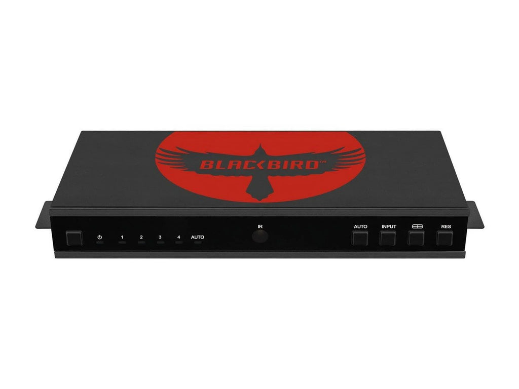 4K60 Audio 2.2 - Monoprice Video AV Blackbird 18Gbps Seamless 2.0b, HDCP Professional Switcher Extraction, Installations, for and HDMI 1.x Multiviewer video Pro-Series bandwidth UHD