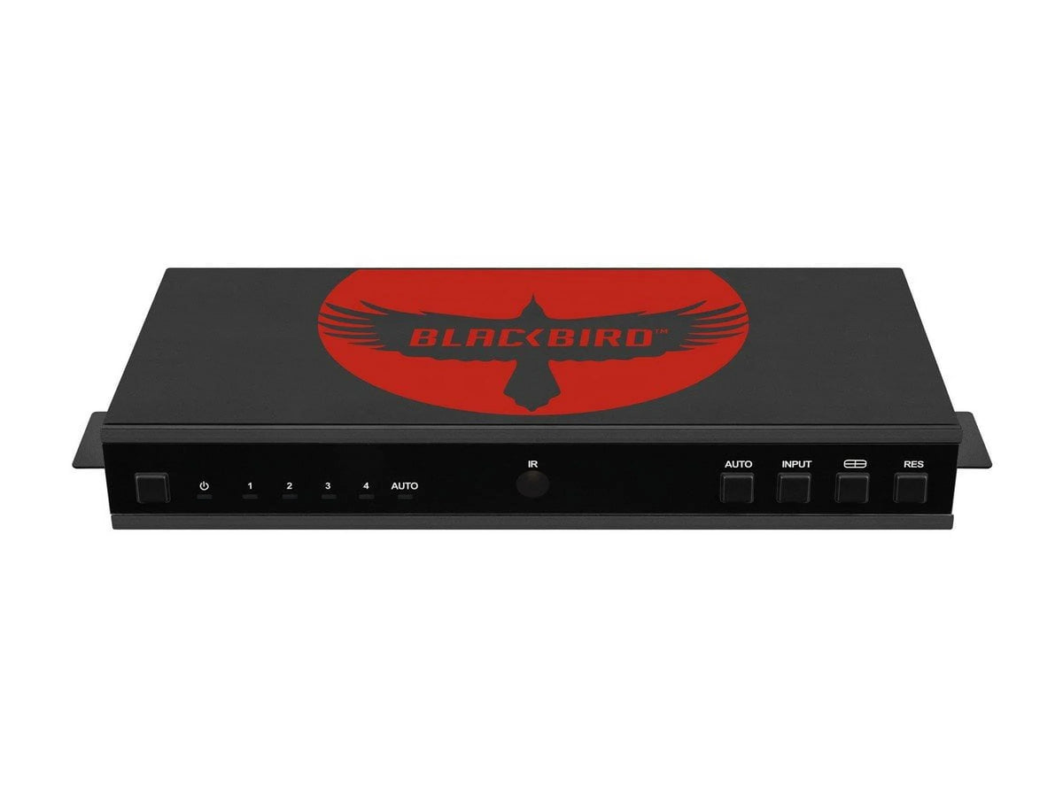 4K60 Audio 2.2 - Monoprice Video AV Blackbird 18Gbps Seamless 2.0b, HDCP Professional Switcher Extraction, Installations, for and HDMI 1.x Multiviewer video Pro-Series bandwidth UHD