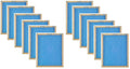 Fiberglass Furnace Panel True 110251 Disposable 25" x 1" - Blue Filter MERV x 2 Air 12 Flat Spun of Quantity 10"