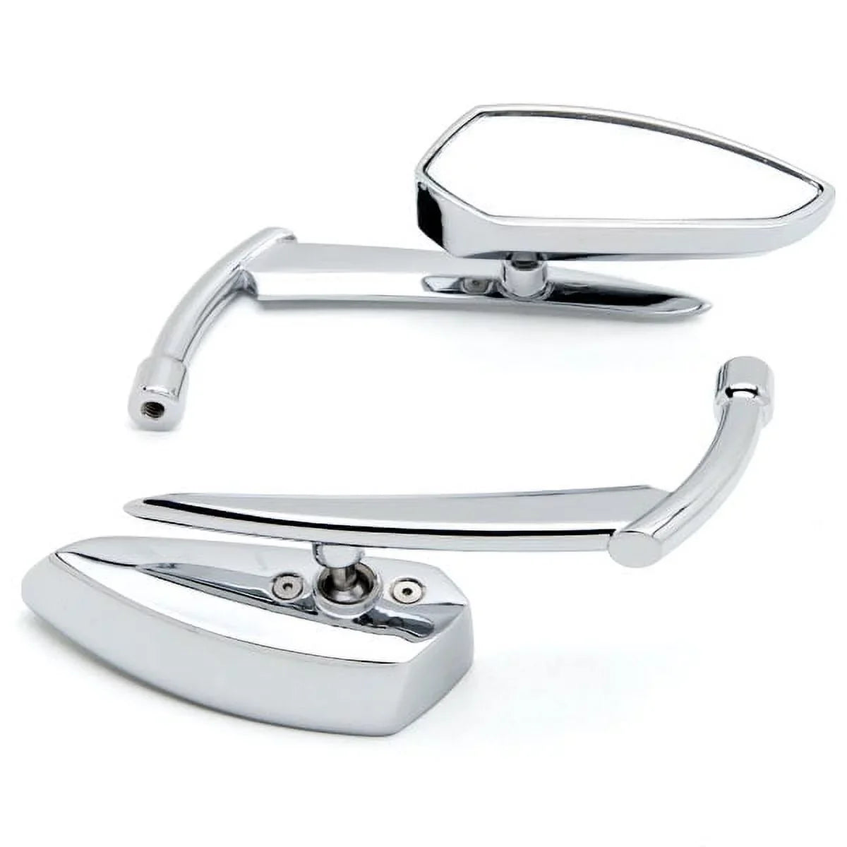 with Chrome Rear Custom Triumph Speed Pair Speedmaster Mirrors w/Adapters Krator View Compatible Master