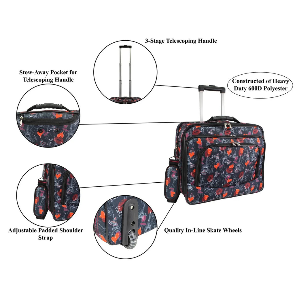 Case 17-inch Traveler Laptop Rolling World