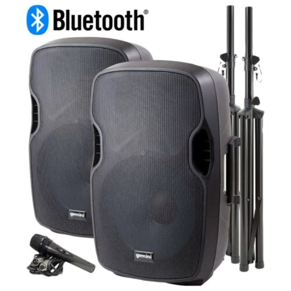 Complete Speaker Dual Gemini PA Package PA-SYS15