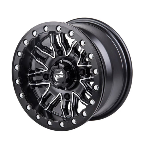'+ 4/137 For Machined/Black Can-Am 3.0 HD10 14x7 Nebo Tusk 2021-2022 4.0 Beadlock Defender Wheel Pro Limited